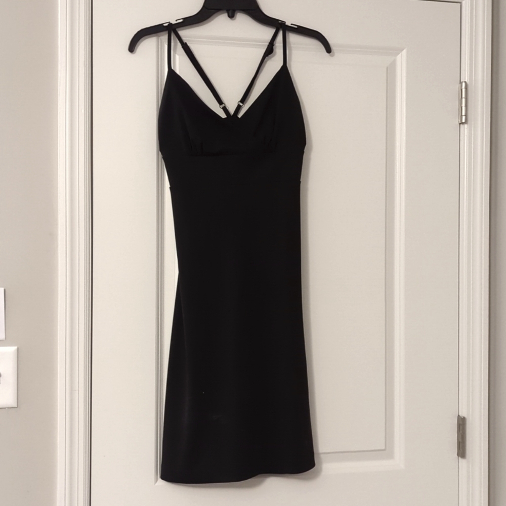 Black express cocktail dress